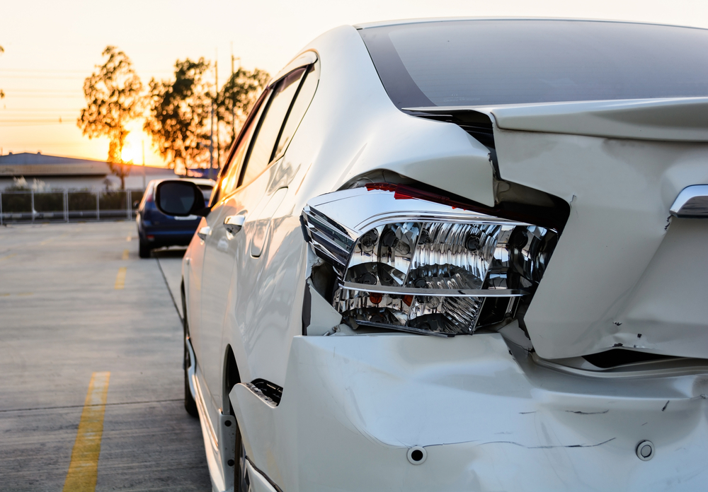 wrecked white sedan filing diminished value claim, alabama